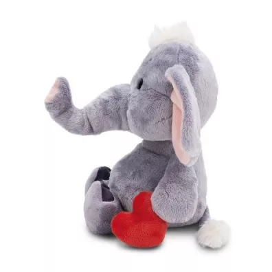 NICI 61486 Maskotka pluszowa So Love ciemnoszary 32cm z magnesem w ksztacie serca GREEN
