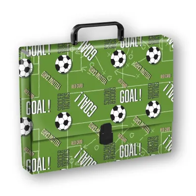 Penmate Teczka z r�czk� a4 t 0128 goal ! folia mat nierysuj�ca