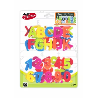 Literki/Cyferki magnetyczne Mega Creative