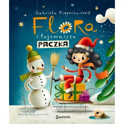 Flora i tajemnicza paczka. Flora. Tom 4 - Gabriela Rzepecka-Weiss