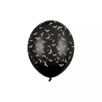 Balony Nietoperze pastel black 30cm