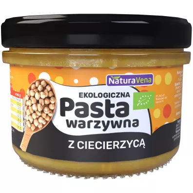 NaturaVena Pasta warzywna z ciecierzycy 185 g Bio