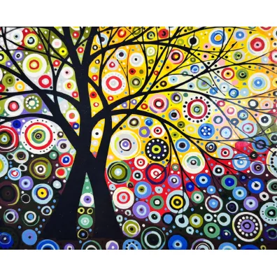 Zestaw do malowania z farbami 40x50