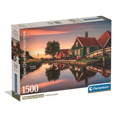 Puzzle 1500 el. Zaanse Schans Clementoni