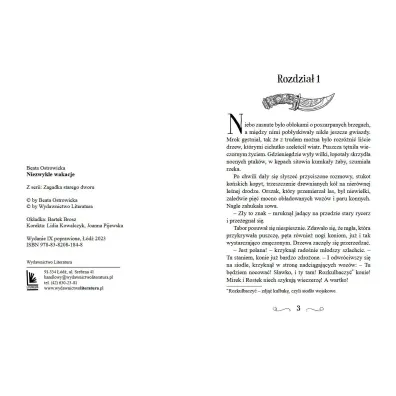 Niezwyk�e wakacje. Zagadka starego dworu. Tom 3