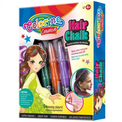 Patio Pastele kredowe do wosw standard Colorino Kids 5 sztuk