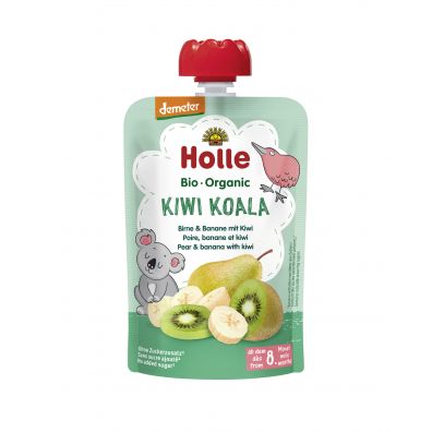 Holle Mus Kiwi Koala Gruszka i banan z kiwi od 8 miesiąca 100 g Bio