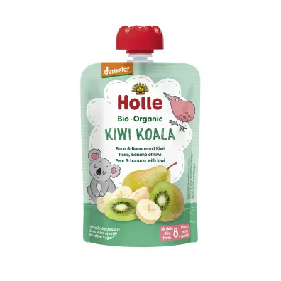Holle Mus Kiwi Koala Gruszka i banan z kiwi od 8 miesica 100 g Bio