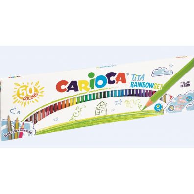 Carioca Kredki owkowe Tita 50 kolorw