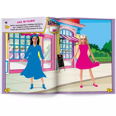 Barbie. Brokatowe ubieranki