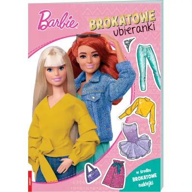Barbie. Brokatowe ubieranki
