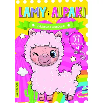 Lamy i alpaki. Bajkowo kolorowo
