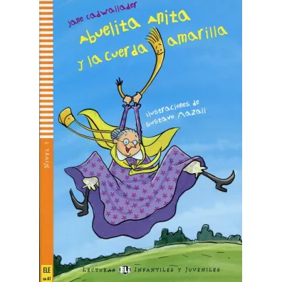 Audiobook LH Abuelita Anita y la cuerda amarilla ksi��ka + audio online A1 CD - Jane Cadwallader
