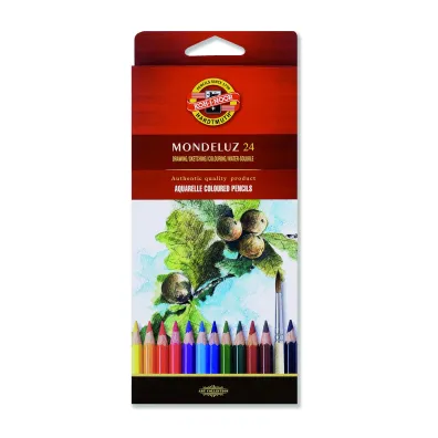 Koh-I-Noor Kredki akwarelowe Mondeluz 3718 24 szt.