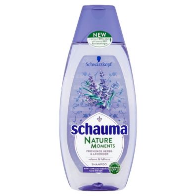 Schauma Nature Moments Increases Volume Provencal Herbs and Lavender Shampoo szampon do włosów dodający objętości 400 ml