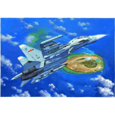 Russian Su-30M KK Flanker G Fighter Trumpeter