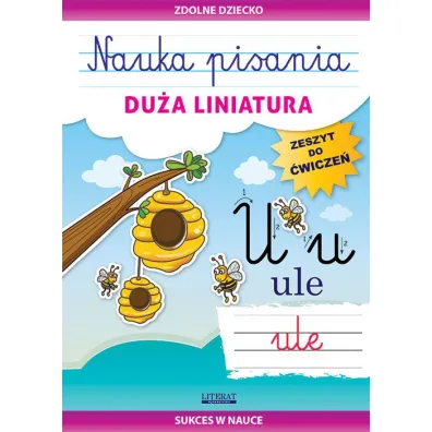 Nauka pisania. Du�a liniatura. Zeszyt do �wicze� - Beata Guzowska