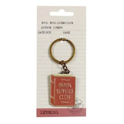 Half Moon Bay Pulteney Press Brelok metalowy - Book Lovers