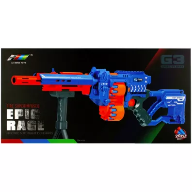 Pistolet na strzaki na baterie 482850 Mega Creative