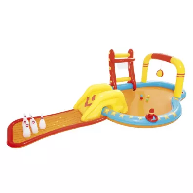 Basen plac zabaw nadmuchiwany Kr�gle 435x213x117 cm 53068