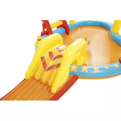 Basen plac zabaw nadmuchiwany Kr�gle 435x213x117 cm 53068