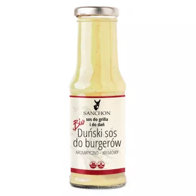 Sanchon Sos do burgerw wegaski bezglutenowy 210 ml Bio