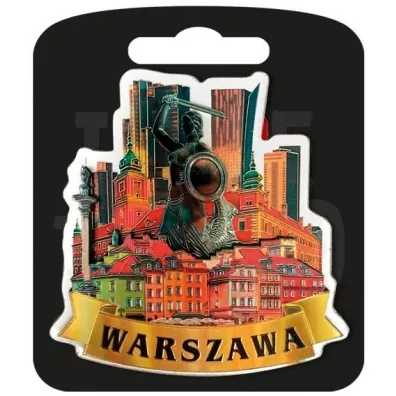 Pan Dragon Magnes I love Poland Warszawa ILP-MAG-A-WAR-07