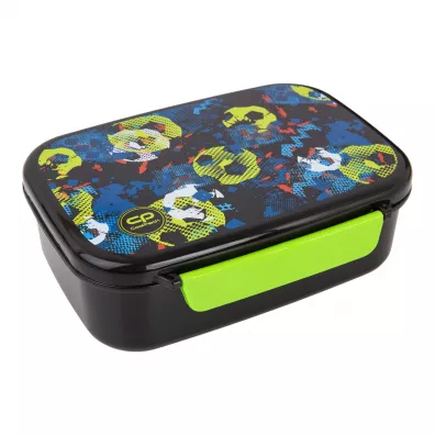 Coolpack Football Blue �niadani�wka z wyjmowan� przegr�dk� Foodyx Football Blue