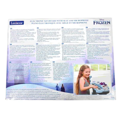 Keyboard elektryczny  Frozen Lexibook K707FZ