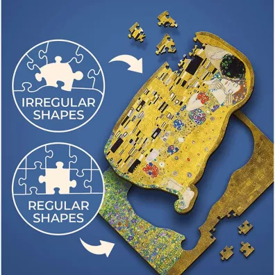 Puzzle drewniane 200 el. Poca�unek Gustav Klimt Trefl