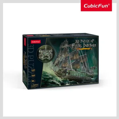 Puzzle 3D 360 el. Lataj�cy Holender LED Cubic Fun