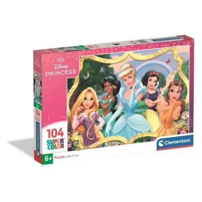 Puzzle 104 el. SuperColor. Princess Clementoni