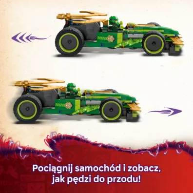 LEGO NINJAGO Samoch�d wy�cigowy Lloyda z nap�dem typu pull-back 71828