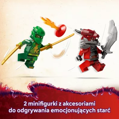 LEGO NINJAGO Samoch�d wy�cigowy Lloyda z nap�dem typu pull-back 71828