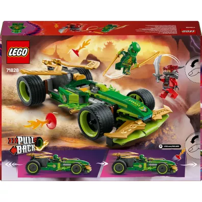 LEGO NINJAGO Samoch�d wy�cigowy Lloyda z nap�dem typu pull-back 71828