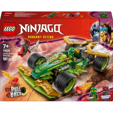 LEGO NINJAGO Samoch�d wy�cigowy Lloyda z nap�dem typu pull-back 71828