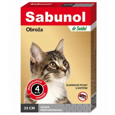 Sabunol Dr Seidel obroa przeciw pchom dla kota 35 cm