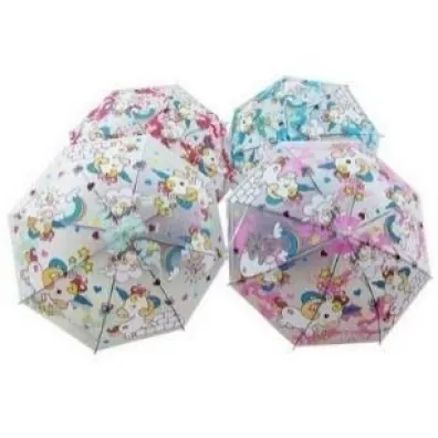 Parasol dziecicy z gwizdkiem Jednoroce mix