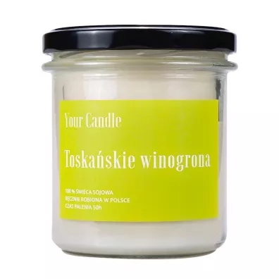 Your Candle �wieca sojowa toska�skie winogrona 300 ml