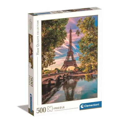 Puzzle 500 el. HQ Along the Seine Clementoni