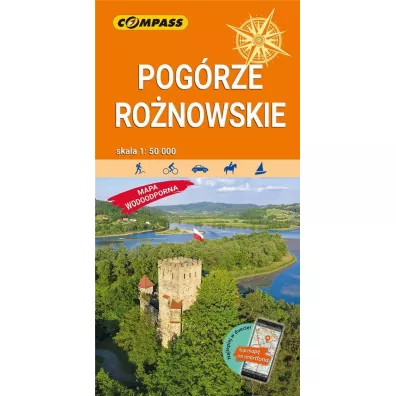 Mapa wodoodporna Pogrze Ronowskie w skali 1:50 000