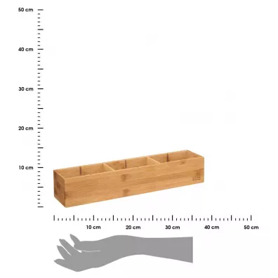 5five Simply Smart Bambusowy organizer do szuflady 38x8cm