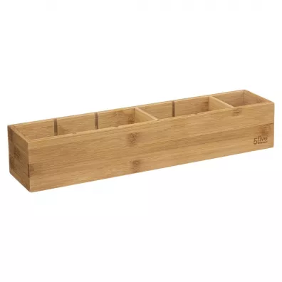 5five Simply Smart Bambusowy organizer do szuflady 38x8cm