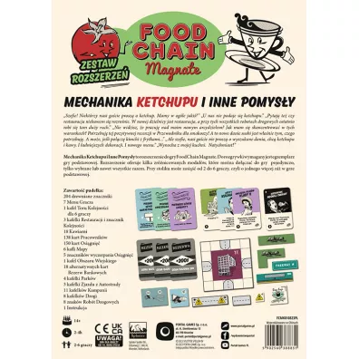 Food Chain Magnate: Mechanika Ketchupu i Inne Pomys�y. Zestaw rozszerze� Portal Games