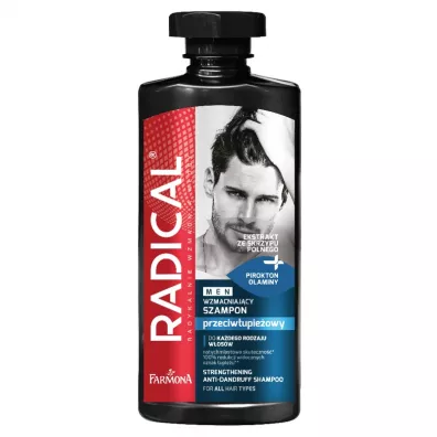 Radical Farmona Men Strengthening Anti Dandruff Shampoo wzmacniaj�cy szampon przeciw�upie�owy 400 ml