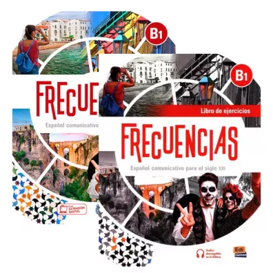 Frecuencias B1. Podr�cznik i zeszyt �wicze� do j�zyka hiszpa�skiego - Amelia Guerrero, Carlos Oliva, Esteban Bay�n, Carmen Cabeza