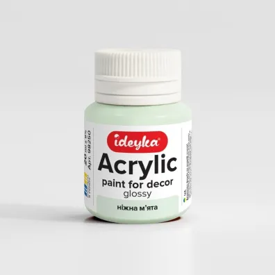 Ideyka Farba akrylowa Delikatna mi�ta 20ml