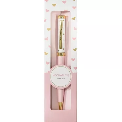 Be-Happy Gifts Dugopis prezentowy z napisem Kocham Ci