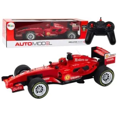 Wy�cig�wka RC 1:12 czerwona LeanToys