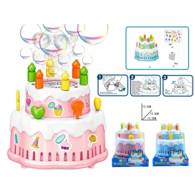 Ba�ki mydlane Tort urodzinowy 70ml �wiat�o muzyka Madej